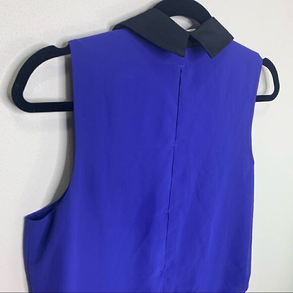 BCBGeneration cobalt blue back collar dress B1 - Picture 9 of 10